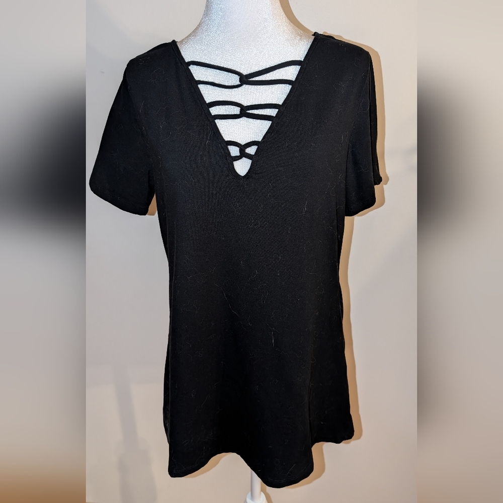 Torrid Strappy Vneck Tshirt